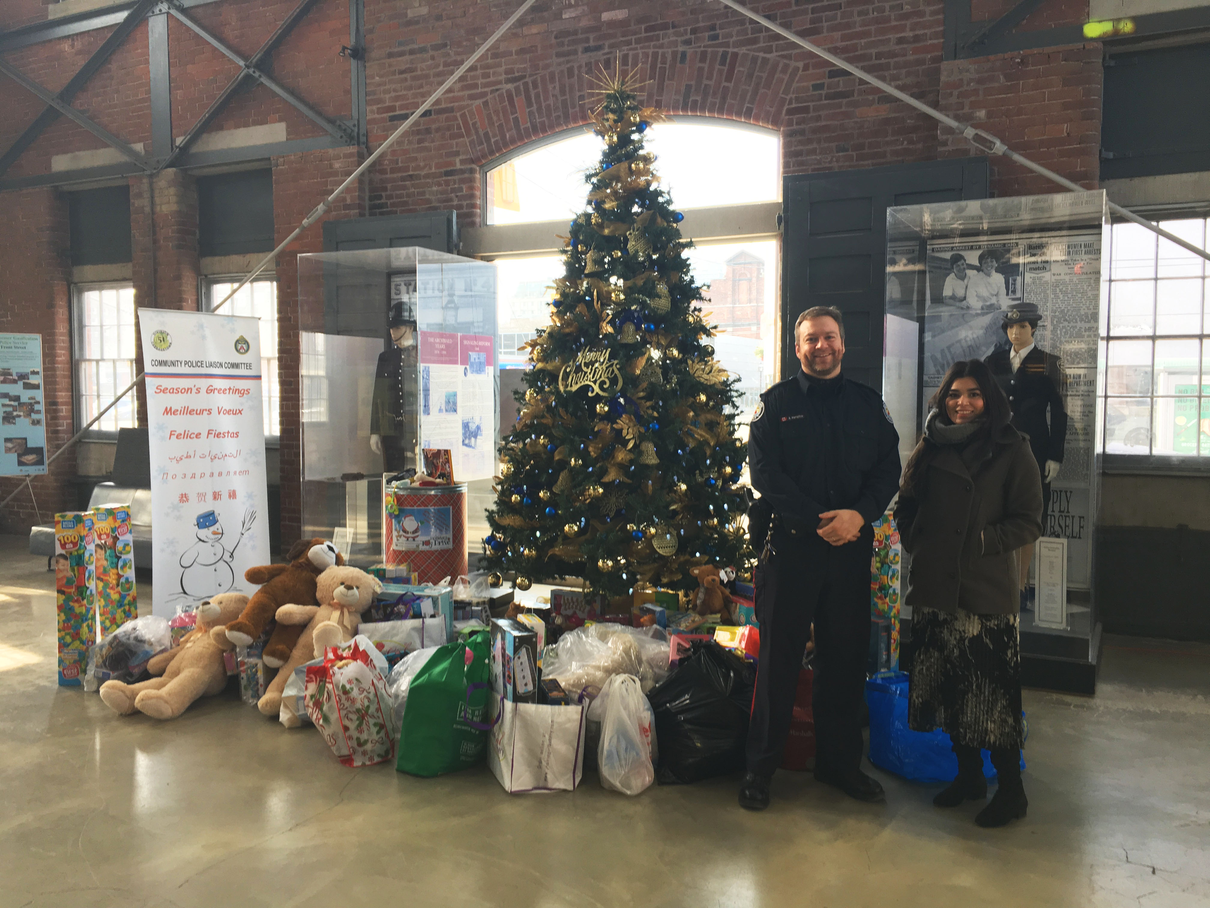 51 division toy drive with bousfields