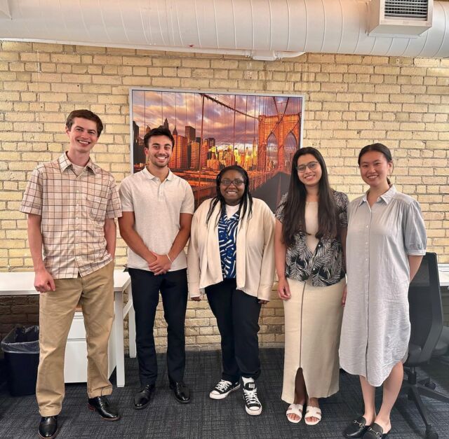 👋Say hello to our latest group of stellar interns across our planning and urban design teams! A big welcome to Anthony, Kieran, Amanda, Samreen, and Rona!