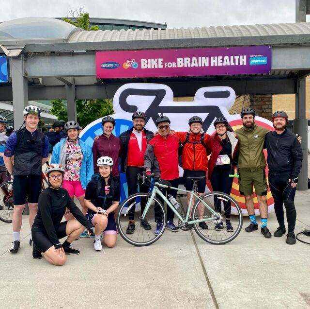 🚴‍♀️Huge congrats to our amazing @mattamyhomes #BikeForBrainHealth team who participated in yesterday’s ride in support of @baycrest! The Bousfields team surpassed our fundraising goal, raising $11,500+ in support of this important cause. Go team go!

If you’d still like to donate, our team page is accepting donations at the link in bio.