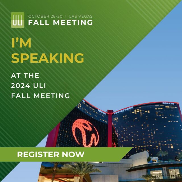 Attending this week’s #ULIFall Meeting in Las Vegas?

“WLI Americas Presents: A View from the Top with Former Mayor Debra March”

Be sure to join the ULI Women’s Leadership Initiative (WLI) Americas for its signature program where Emma West, WLI Americas Chair and partner at Bousfields, will moderate a fireside chat with Former Mayor Debra March, of Henderson, Nevada’s second largest city.

Learn more about the session at the link in bio!

#RealEstateLeadership