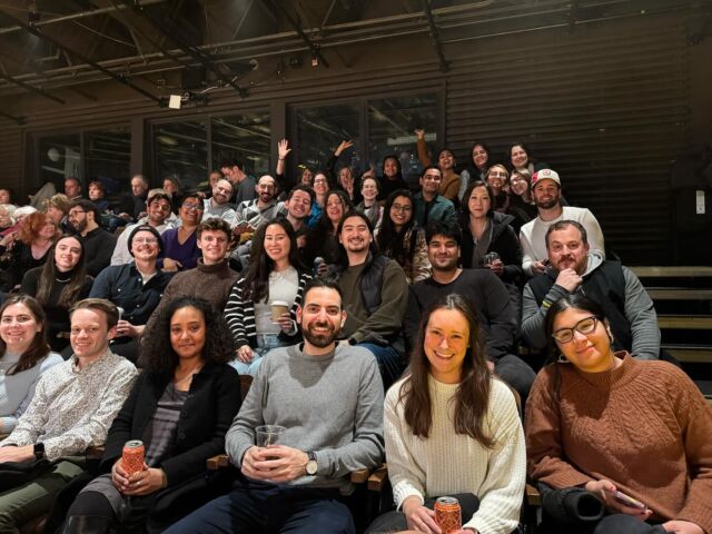 Lots of fun to see our line of work (planning, design, and community consultation) represented on-stage! This past month, Bousfielders from our Toronto and Hamilton offices enjoyed the Master Plan, a satirical play by Michael Healy (based on the book Sideways by Josh O’Kane) at Soulpepper and Aquarius Theatres. Such a great production - we highly recommend you check it out!