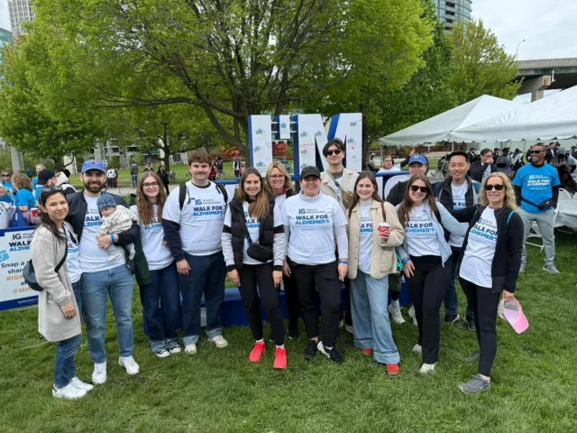 This past Spring, Bousfielders participated in two important initiatives – the Mattamy Homes Bike for Brain Health and the IG Wealth Management Walk for Alzheimer’s! These events raise funds and awareness in support of dementia research and care. Dementia is the fastest growing healthcare issue of our time and has impacted many of us in some way.
We are happy to announce that the Walk for Alzheimer’s raised $2,451 for the Alzheimer Society and the Bike for Brain Health raised $10,290 for Baycrest Health Sciences. Together, Bousfields raised $12,741 for these important causes that are close to our hearts!
Thank you to everyone who organized, participated, fundraised and supported these events, we couldn’t have done it without you.