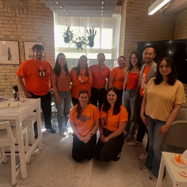 Today is the National Day for Truth & Reconciliation / Orange Shirt Day. It is a day to recognize and reflect on the impacts of the Canadian Residential School System. At the same time, it is a day to celebrate the resilience of Indigenous peoples and their ongoing efforts to revive their cultures and languages.

Our DEI Committee organized a reading and guided discussion at both the Toronto and Hamilton offices, where we read and discussed a chapter from Robin Wall Kimmerer’s book “Braiding Sweetgrass”, a book on Indigenous Knowledge Systems, culture, and teachings. It gave Bousfielders the time and space to pause and reflect on their own impact as individuals and professionals, as well as on ways we can progress Reconciliation efforts.