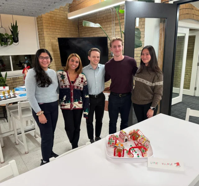 Over the past couple of weeks, Bousfielders participated in some fun holiday events organized by our Goodworks and DEI Committees:

1. The Bousville Gingerbread Competition, with ‘Raise the Roost’ taking top prize, followed by GIMBY (Gingerbread in my Backyard), and Gingerdale.

2. The First Stop on our BOU Gourmand Series: I’m a Little Hot Crab, where we tried Singaporean chili crab, widely regarded as Singapore’s national seafood dish.

What a great way to start the holiday season off with our Bousfielder family!