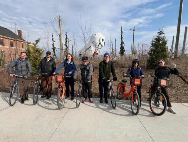 🌎🌱🚴‍♂️ As planners, designers and engagements specialists, considering how we can plan and design for a better environment is an important part of the work we do! 
 
Our team marked #EarthDay last month by biking to Biidaasige Park, spending some time doing neighbourhood clean ups and appreciating the green spaces in our communities.