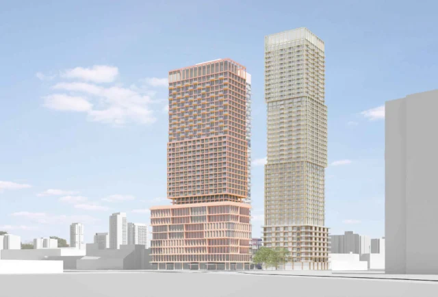 We’re proud to share that earlier this summer, Toronto City Council adopted the Official Plan and Zoning By-law Amendments for 5 Fairview Mall Drive. 

Located within the rapidly evolving Don Mills Major Transit Station Area, the redevelopment of 5 Fairview Mall Drive required balancing residential intensification with the retention of an important medical office use. 

Our team helped shape the proposal into a comprehensive mixed-use redevelopment consisting of three towers ranging from 33 to 45 storeys, delivering 1,302 homes and approximately 9,000 m² of office and retail space. The plan also introduces new publicly accessible open space, enhanced pedestrian connections, landscaped amenity areas and a redesigned internal circulation system. 

The result is a community that accommodates growth, continues the provision of important healthcare services, and contributes to the ongoing evolution of this important urban node.
